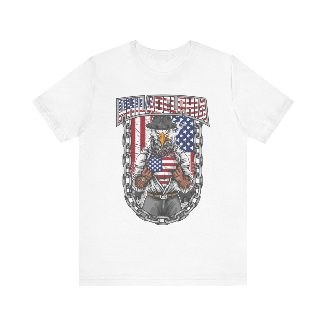 U.S.A Unisex  Short Sleeve Tee