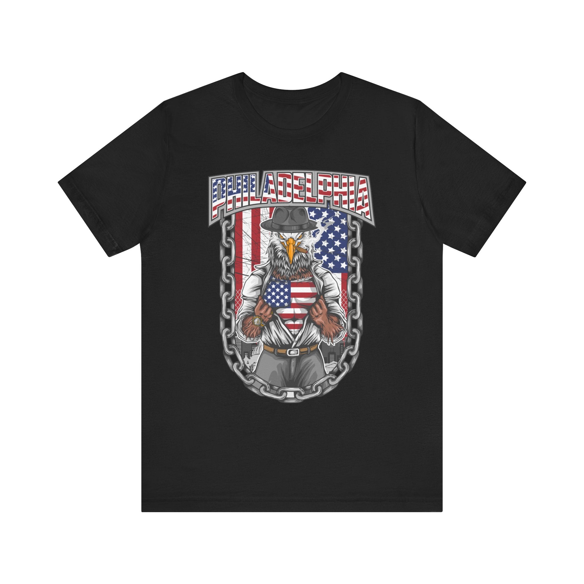 U.S.A Unisex  Short Sleeve Tee