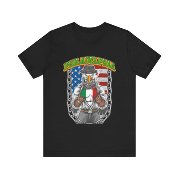 Camiseta unisex de manga corta de estilo italoamericano 